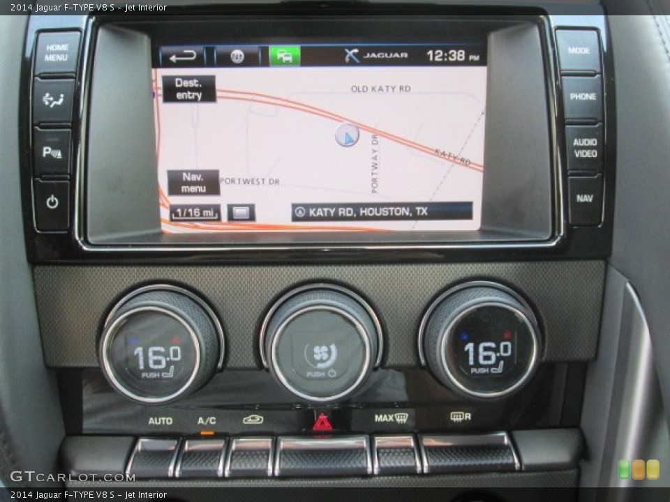 Jet Interior Controls for the 2014 Jaguar F-TYPE V8 S #93905024