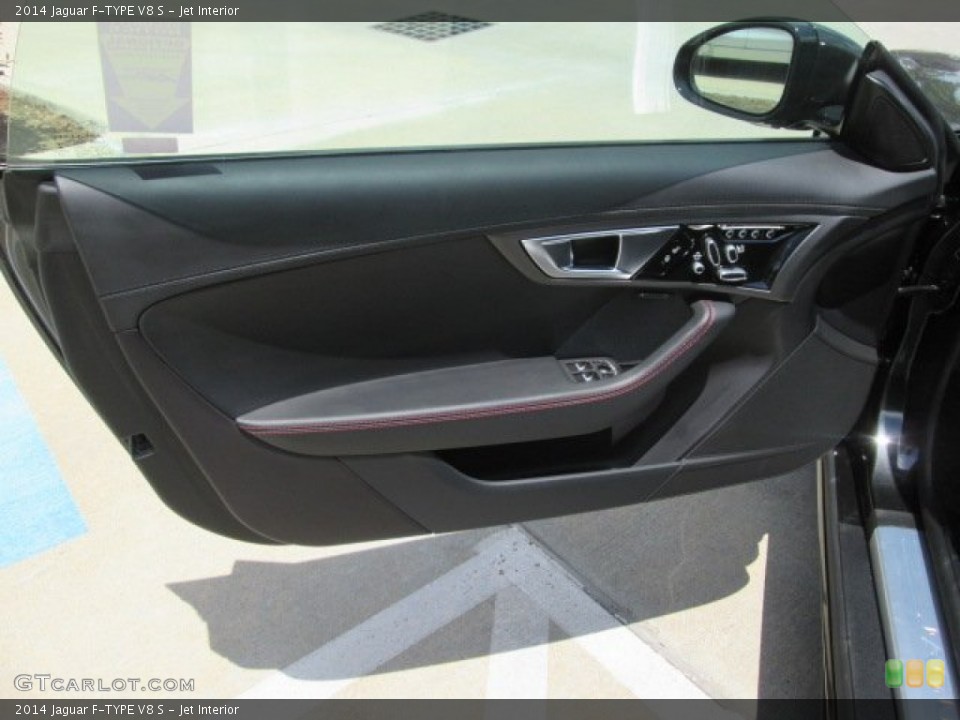 Jet Interior Door Panel for the 2014 Jaguar F-TYPE V8 S #93905048