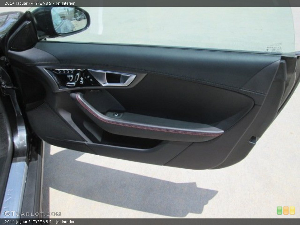 Jet Interior Door Panel for the 2014 Jaguar F-TYPE V8 S #93905066