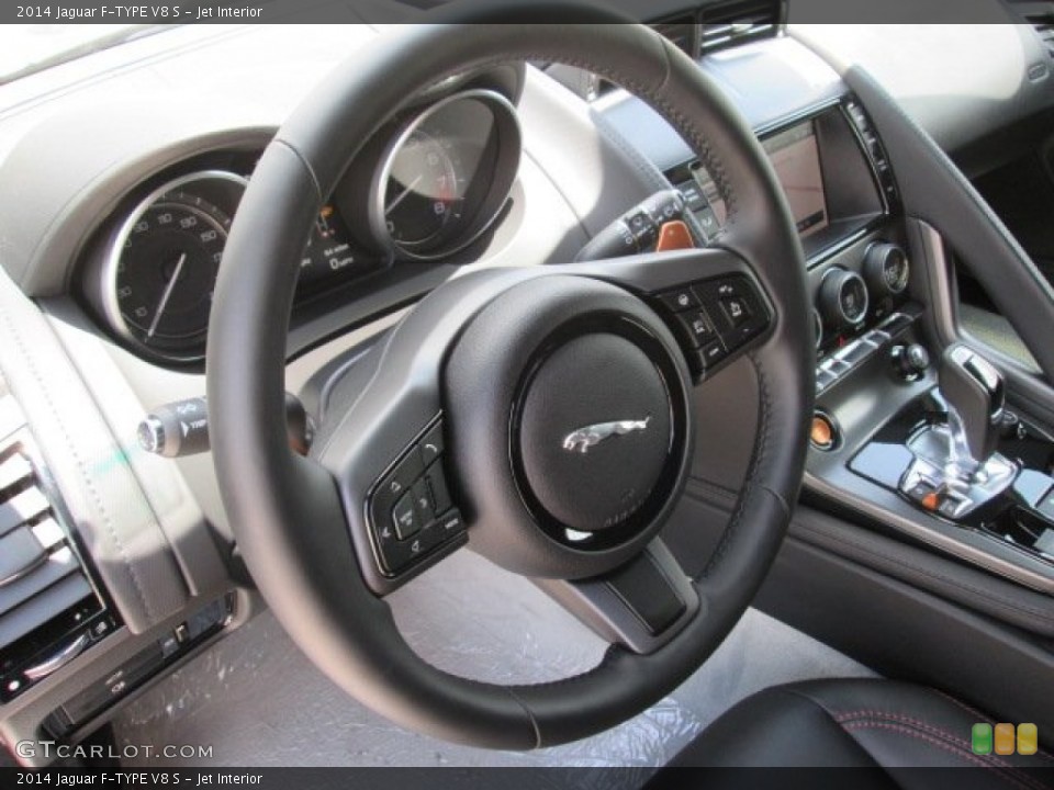 Jet Interior Steering Wheel for the 2014 Jaguar F-TYPE V8 S #93905129