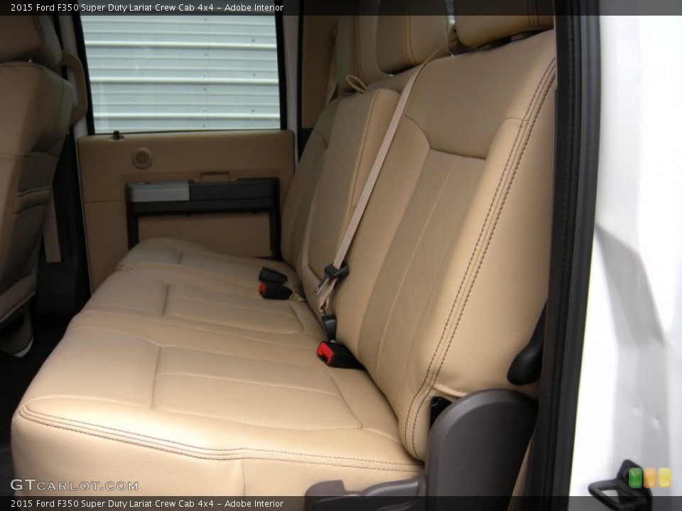 Adobe Interior Rear Seat for the 2015 Ford F350 Super Duty Lariat Crew Cab 4x4 #93906562