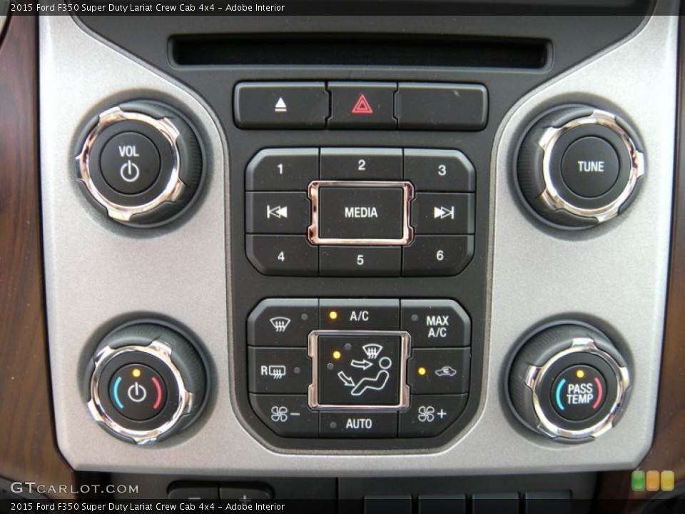 Adobe Interior Controls for the 2015 Ford F350 Super Duty Lariat Crew Cab 4x4 #93906809