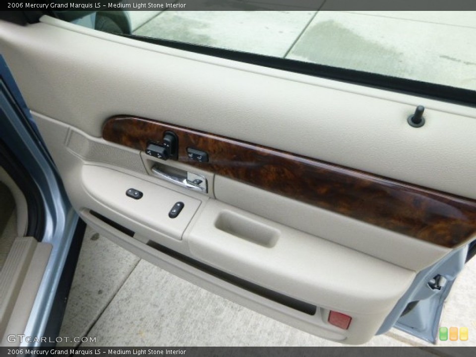 Medium Light Stone Interior Door Panel for the 2006 Mercury Grand Marquis LS #93908693