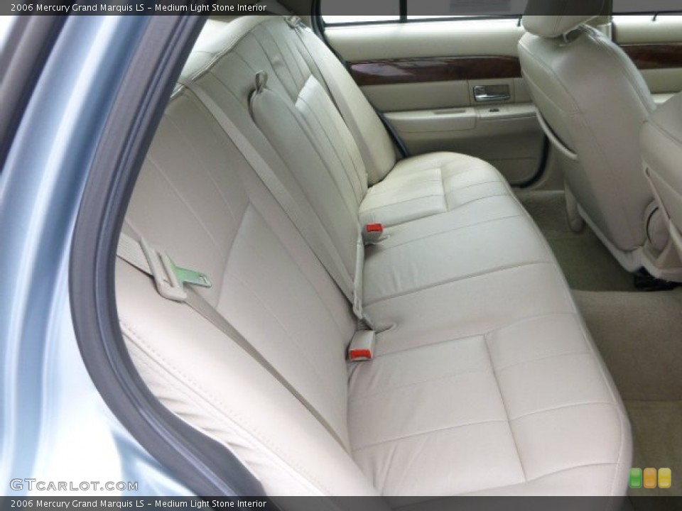 Medium Light Stone Interior Rear Seat for the 2006 Mercury Grand Marquis LS #93908714