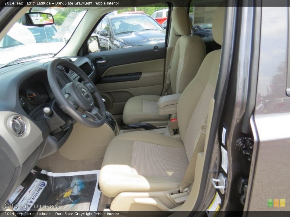 Dark Slate Gray/Light Pebble Interior Photo for the 2014 Jeep Patriot Latitude #93916469