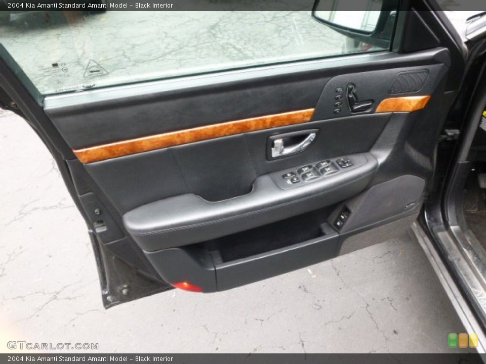 Black Interior Door Panel for the 2004 Kia Amanti  #93917543