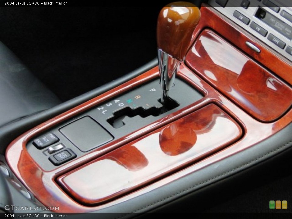 Black Interior Transmission for the 2004 Lexus SC 430 #93919436