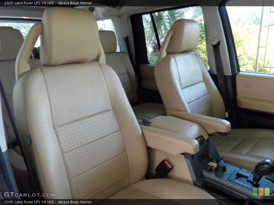 Alpaca Beige Interior Front Seat for the 2005 Land Rover LR3 V8 HSE #93919829
