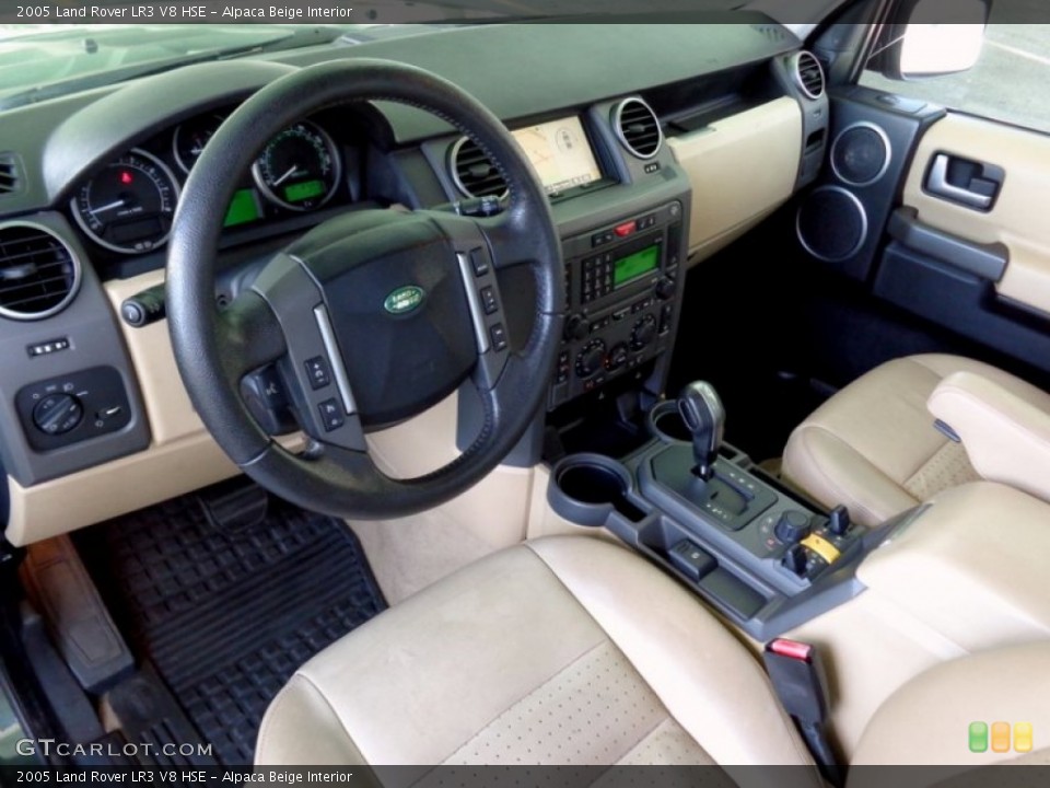 Alpaca Beige Interior Photo for the 2005 Land Rover LR3 V8 HSE #93920078