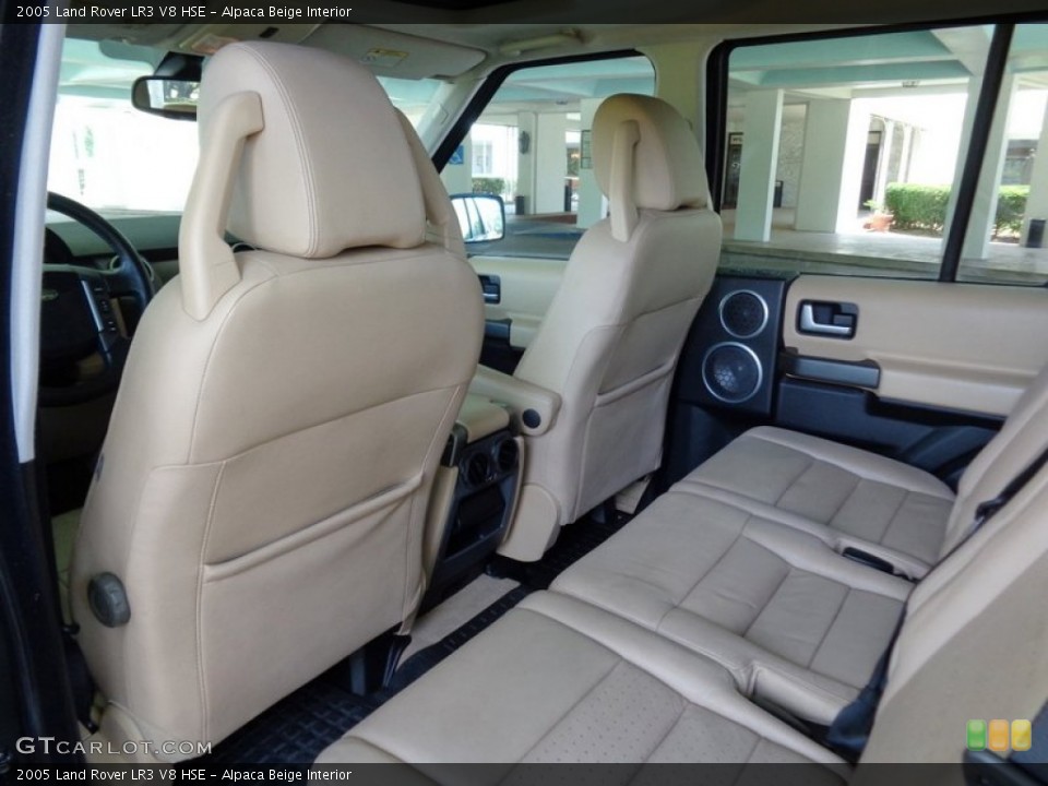 Alpaca Beige Interior Rear Seat for the 2005 Land Rover LR3 V8 HSE #93920966
