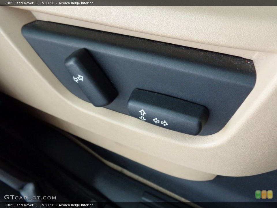 Alpaca Beige Interior Controls for the 2005 Land Rover LR3 V8 HSE #93921077