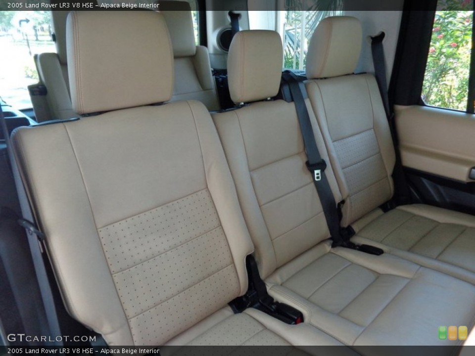 Alpaca Beige Interior Rear Seat for the 2005 Land Rover LR3 V8 HSE #93921095