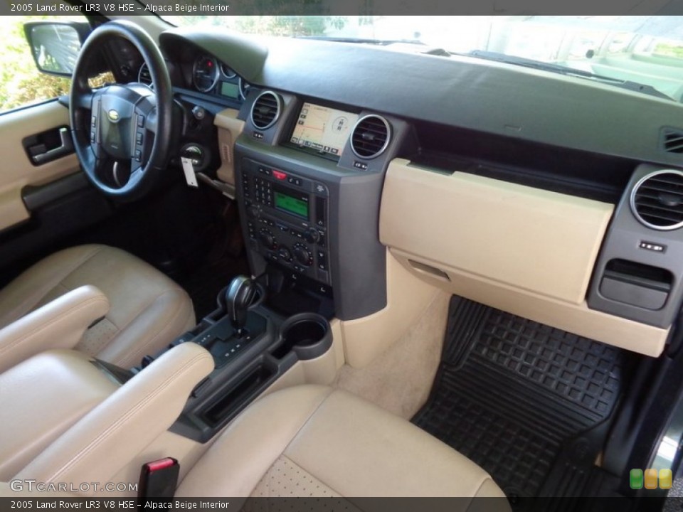 Alpaca Beige Interior Dashboard for the 2005 Land Rover LR3 V8 HSE #93921233
