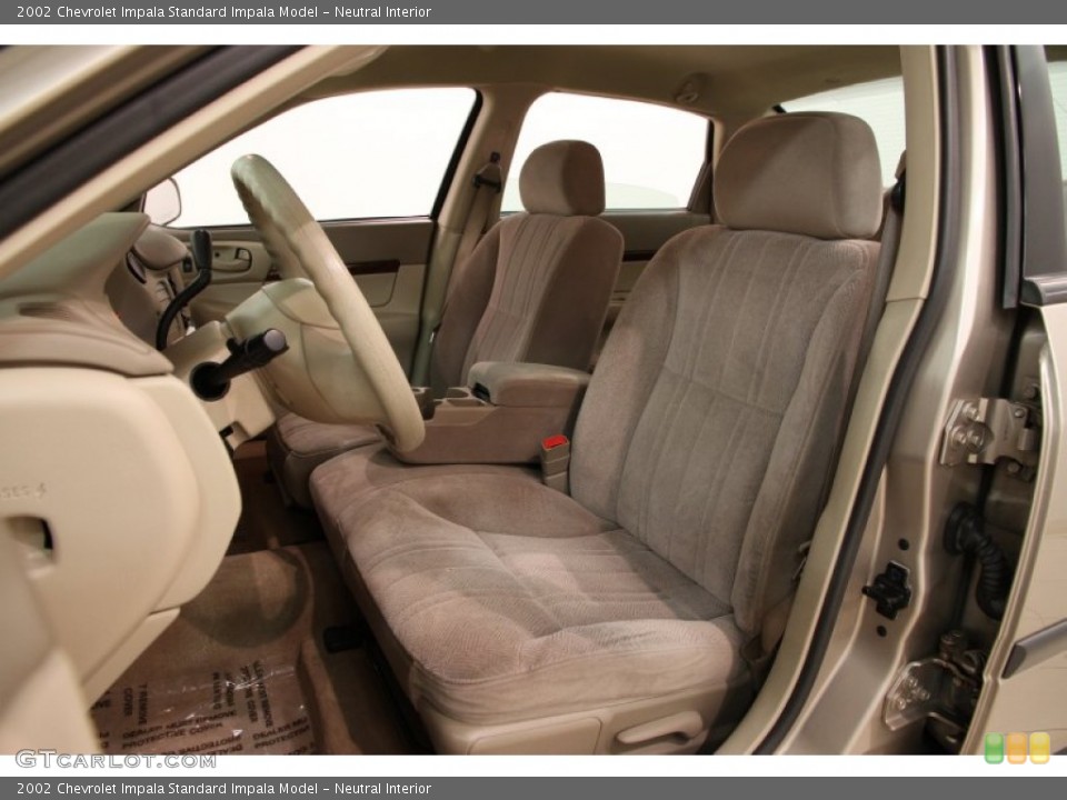 Neutral Interior Photo for the 2002 Chevrolet Impala  #93924467