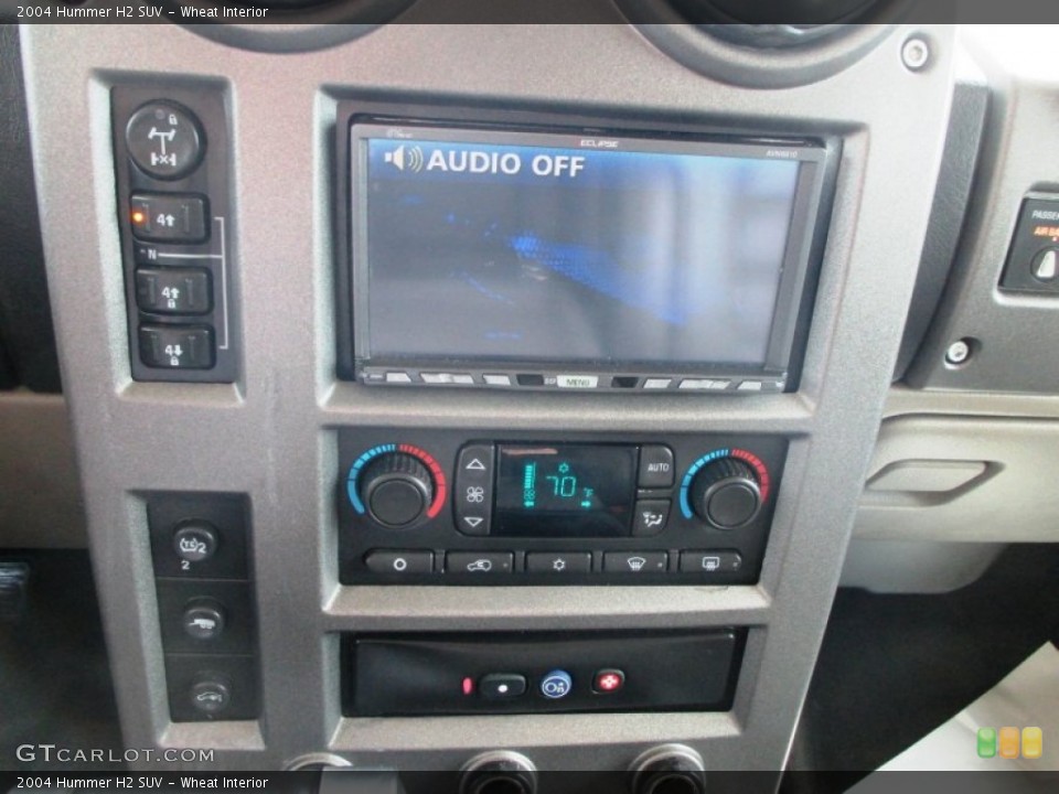 Wheat Interior Controls for the 2004 Hummer H2 SUV #93928403