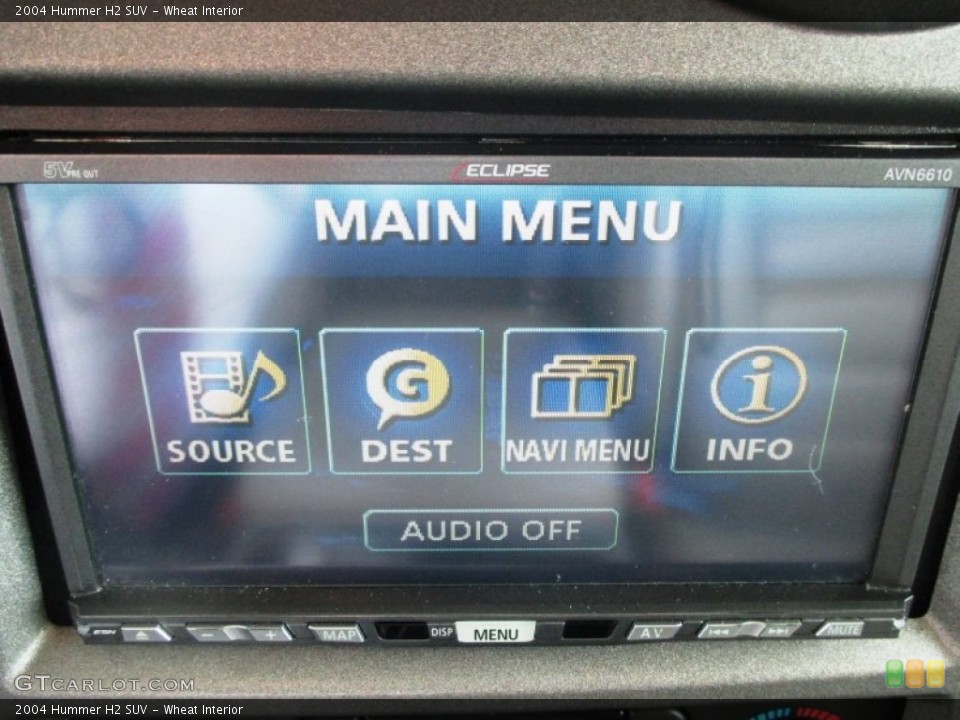 Wheat Interior Controls for the 2004 Hummer H2 SUV #93928415