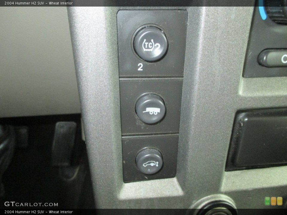 Wheat Interior Controls for the 2004 Hummer H2 SUV #93928430