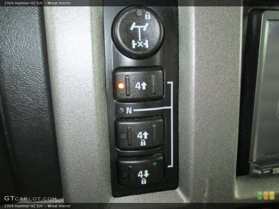 Wheat Interior Controls for the 2004 Hummer H2 SUV #93928438