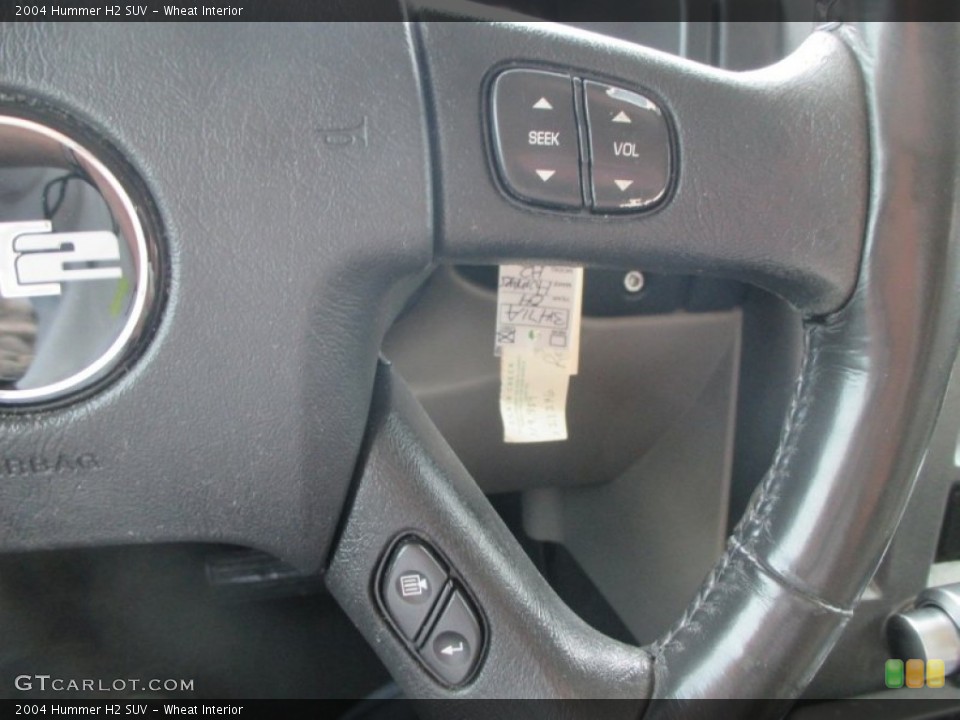 Wheat Interior Controls for the 2004 Hummer H2 SUV #93928451