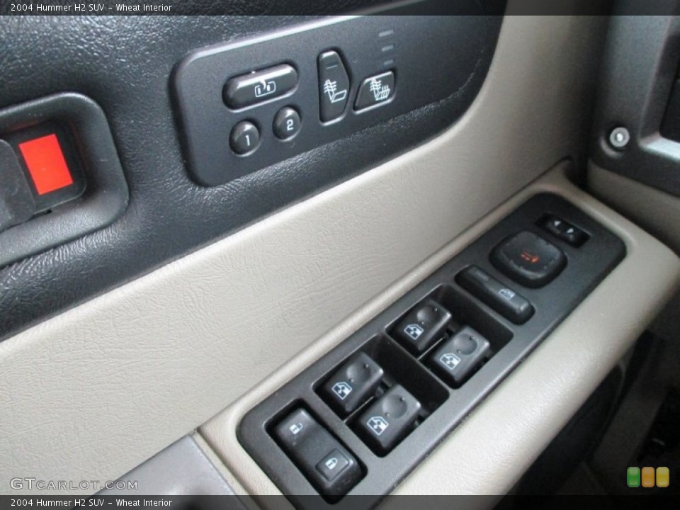 Wheat Interior Controls for the 2004 Hummer H2 SUV #93928478