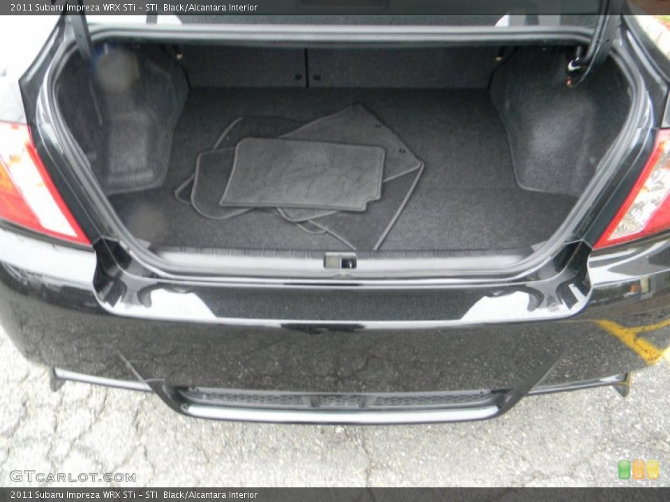 STI  Black/Alcantara Interior Trunk for the 2011 Subaru Impreza WRX STi #93930575