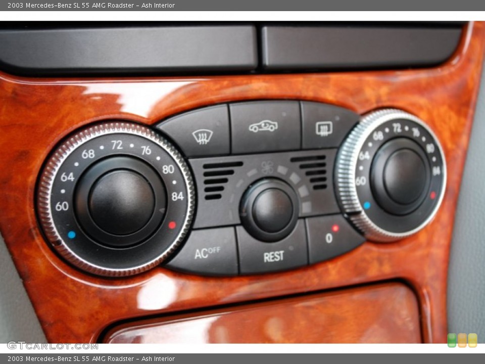 Ash Interior Controls for the 2003 Mercedes-Benz SL 55 AMG Roadster #93934065