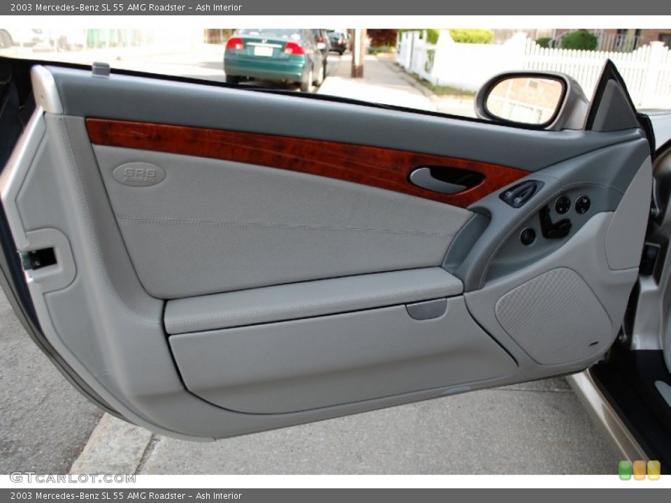 Ash Interior Door Panel for the 2003 Mercedes-Benz SL 55 AMG Roadster #93934314