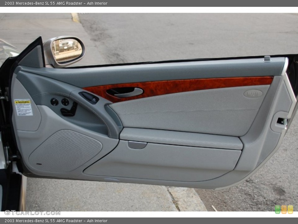 Ash Interior Door Panel for the 2003 Mercedes-Benz SL 55 AMG Roadster #93934338