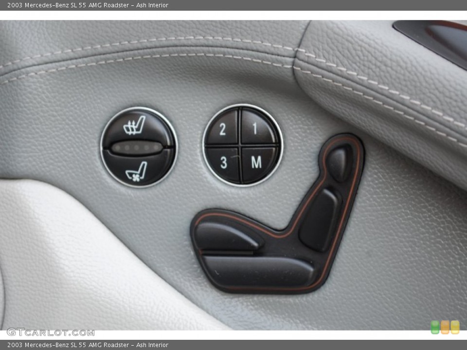Ash Interior Controls for the 2003 Mercedes-Benz SL 55 AMG Roadster #93934407