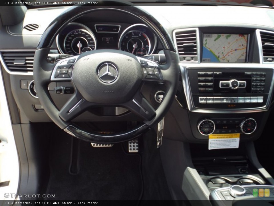 Black Interior Dashboard for the 2014 Mercedes-Benz GL 63 AMG 4Matic #93937632