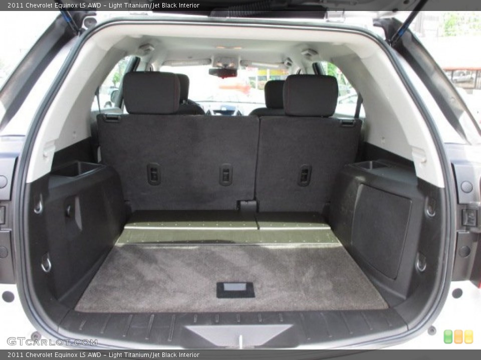 Light Titanium/Jet Black Interior Trunk for the 2011 Chevrolet Equinox LS AWD #93940029