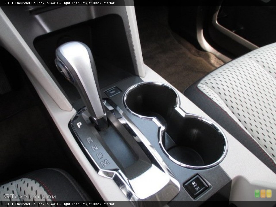 Light Titanium/Jet Black Interior Transmission for the 2011 Chevrolet Equinox LS AWD #93940365