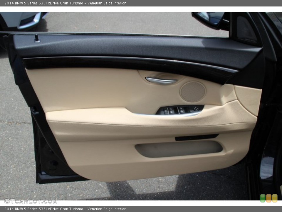 Venetian Beige Interior Door Panel for the 2014 BMW 5 Series 535i xDrive Gran Turismo #93940899