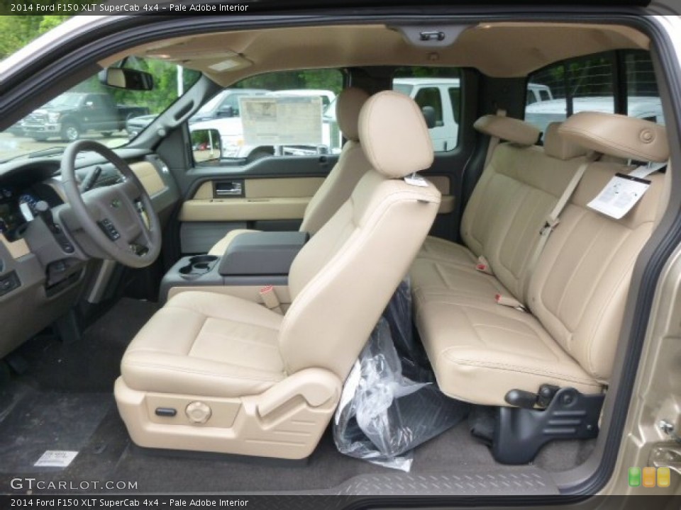 Pale Adobe Interior Photo for the 2014 Ford F150 XLT SuperCab 4x4 #93945075