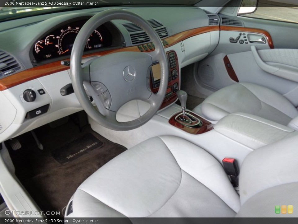 Oyster Interior Photo for the 2000 Mercedes-Benz S 430 Sedan #93946548