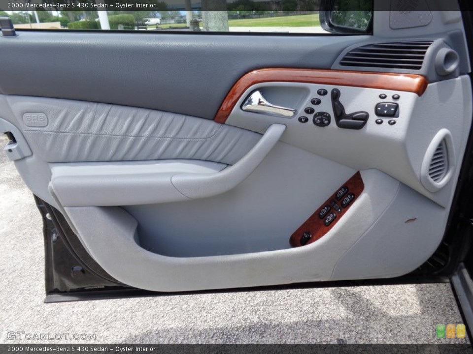 Oyster Interior Door Panel for the 2000 Mercedes-Benz S 430 Sedan #93947004
