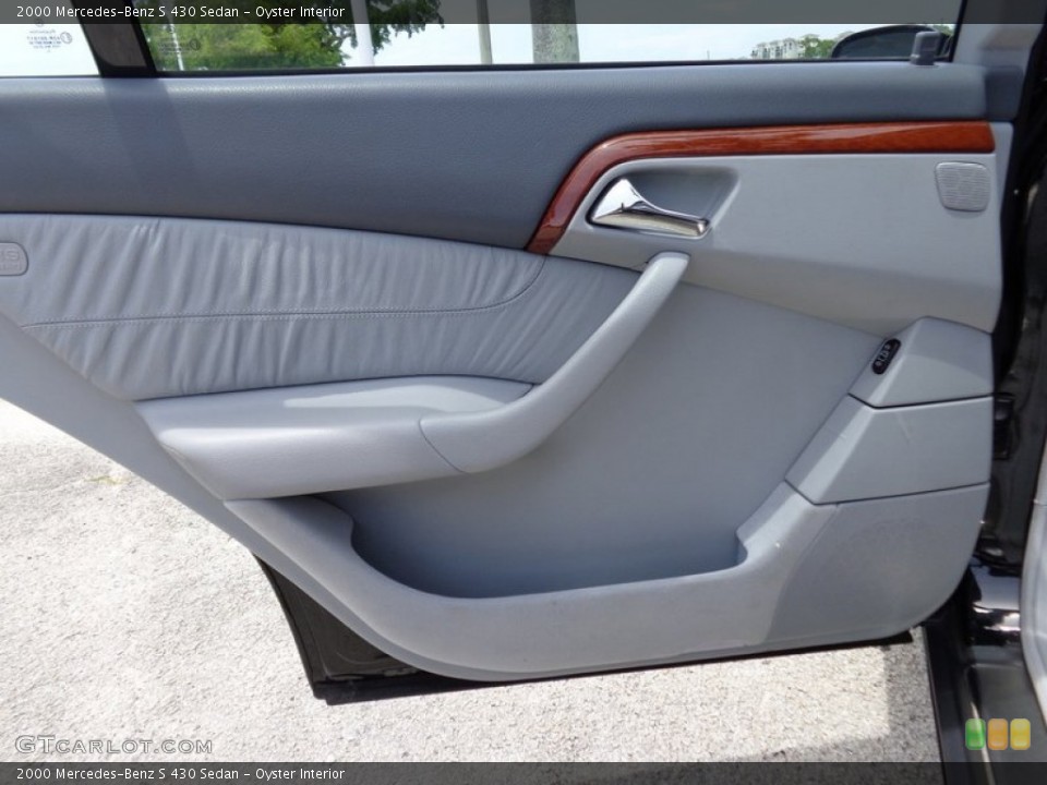 Oyster Interior Door Panel for the 2000 Mercedes-Benz S 430 Sedan #93947214