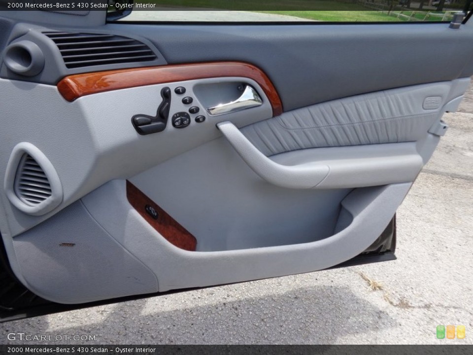 Oyster Interior Door Panel for the 2000 Mercedes-Benz S 430 Sedan #93947466
