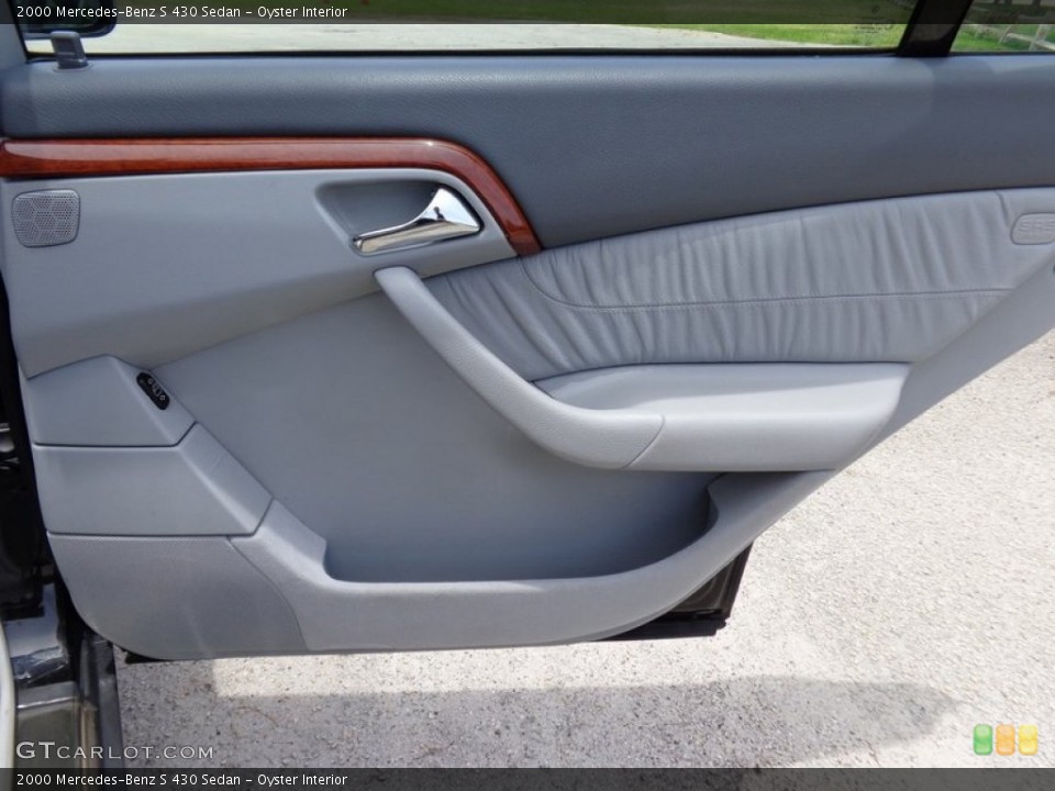 Oyster Interior Door Panel for the 2000 Mercedes-Benz S 430 Sedan #93947763