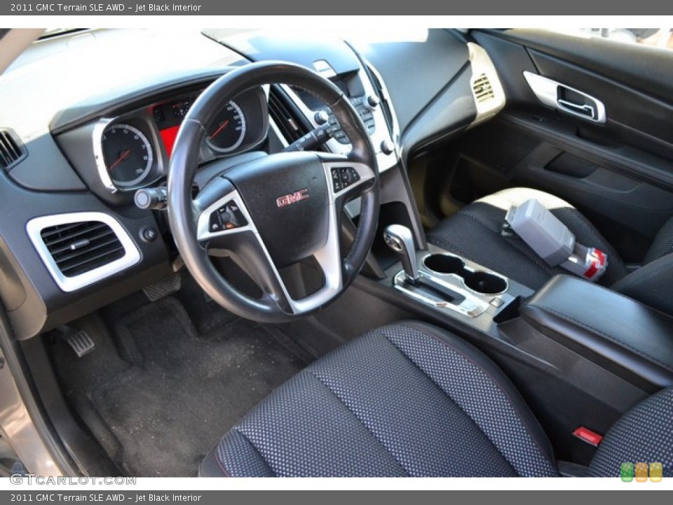 Jet Black Interior Photo for the 2011 GMC Terrain SLE AWD #93949592
