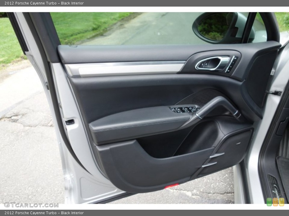 Black Interior Door Panel for the 2012 Porsche Cayenne Turbo #93951664
