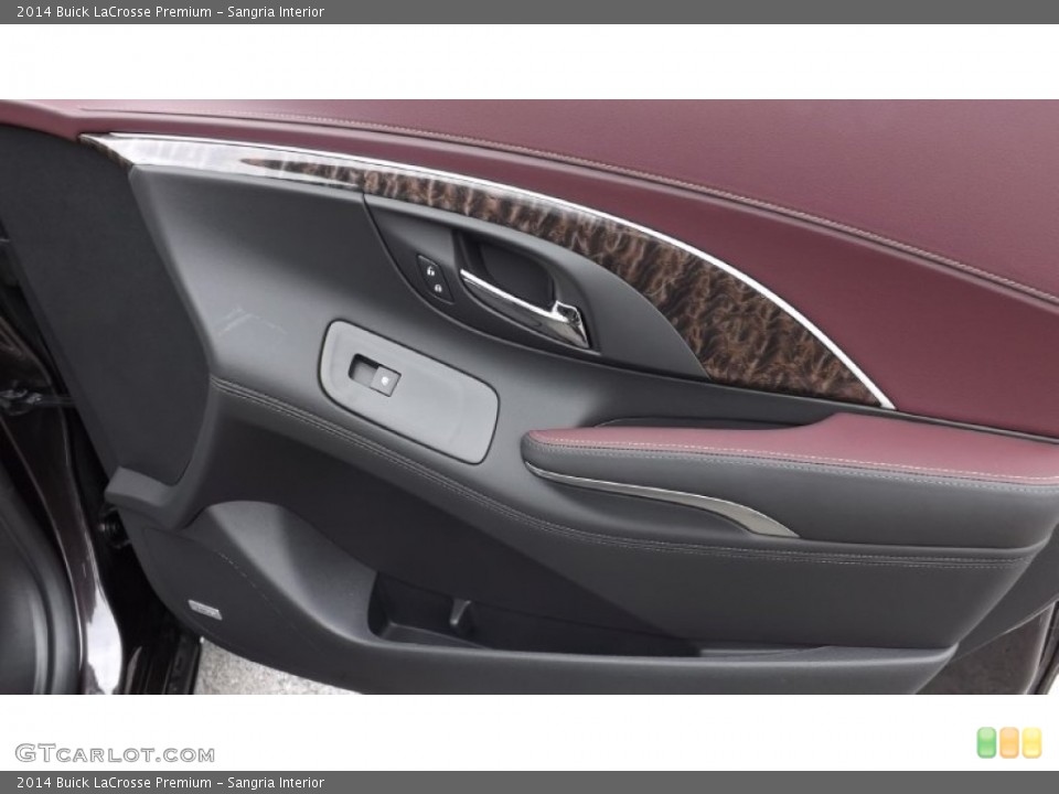 Sangria Interior Door Panel for the 2014 Buick LaCrosse Premium #93953541