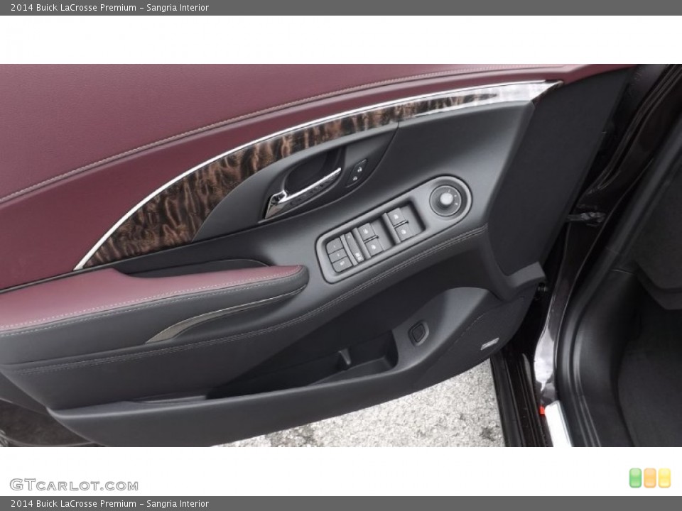 Sangria Interior Door Panel for the 2014 Buick LaCrosse Premium #93953617
