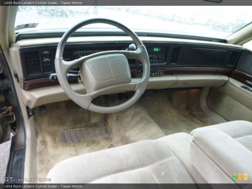 Taupe Interior Photo for the 1999 Buick LeSabre Custom Sedan #93955983