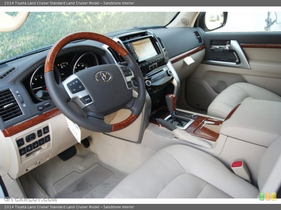 Sandstone Interior Photo for the 2014 Toyota Land Cruiser  #93956572