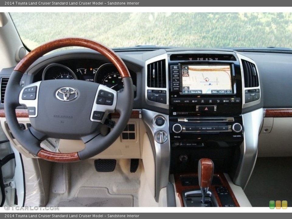 Sandstone Interior Dashboard for the 2014 Toyota Land Cruiser  #93956622