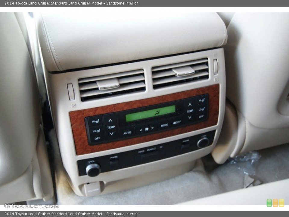 Sandstone Interior Controls for the 2014 Toyota Land Cruiser  #93956673