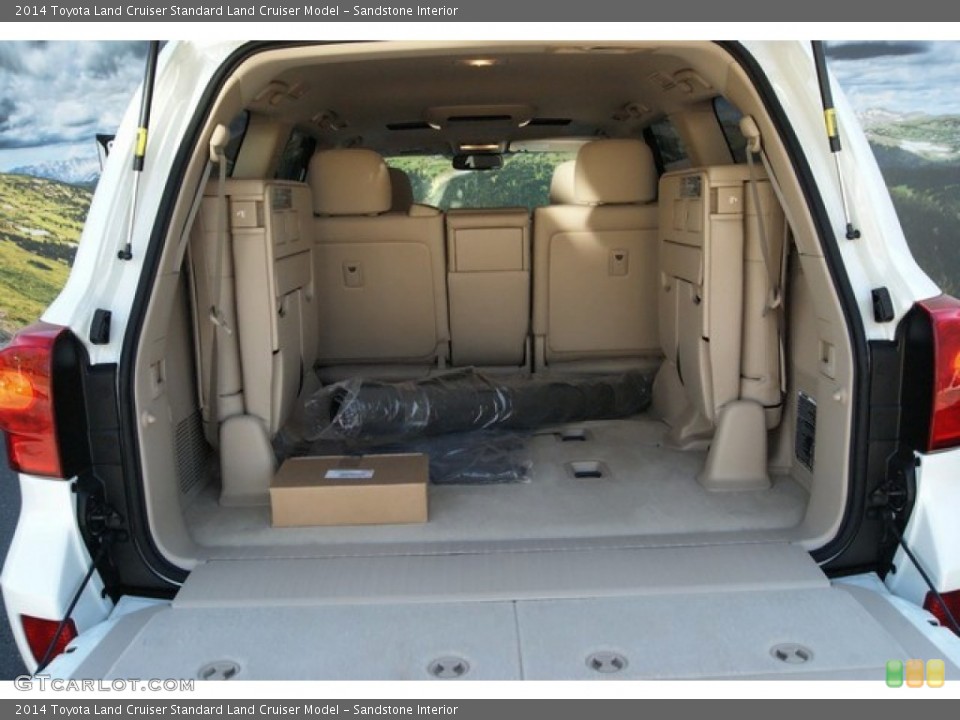 Sandstone Interior Trunk for the 2014 Toyota Land Cruiser  #93956772