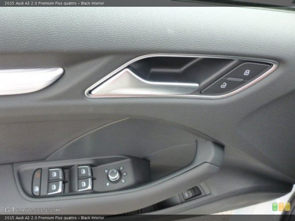 Black Interior Door Panel for the 2015 Audi A3 2.0 Premium Plus quattro #93964644