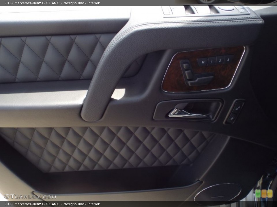 designo Black Interior Door Panel for the 2014 Mercedes-Benz G 63 AMG #93975462